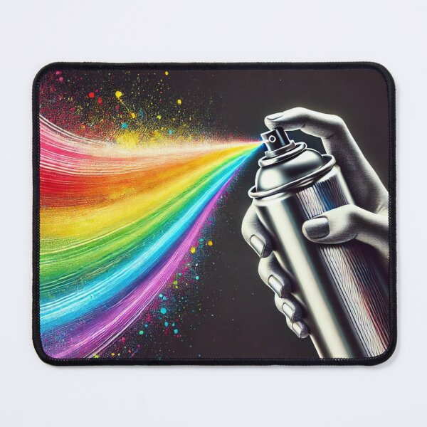 Item preview, "Rainbow in a Spray" designed and sold by Wiredart.