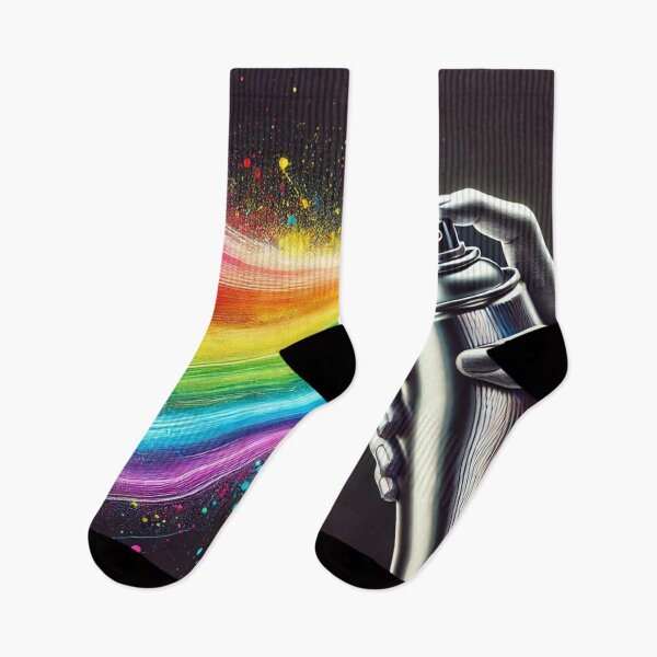 Item preview, "Rainbow in a Spray" designed and sold by Wiredart.
