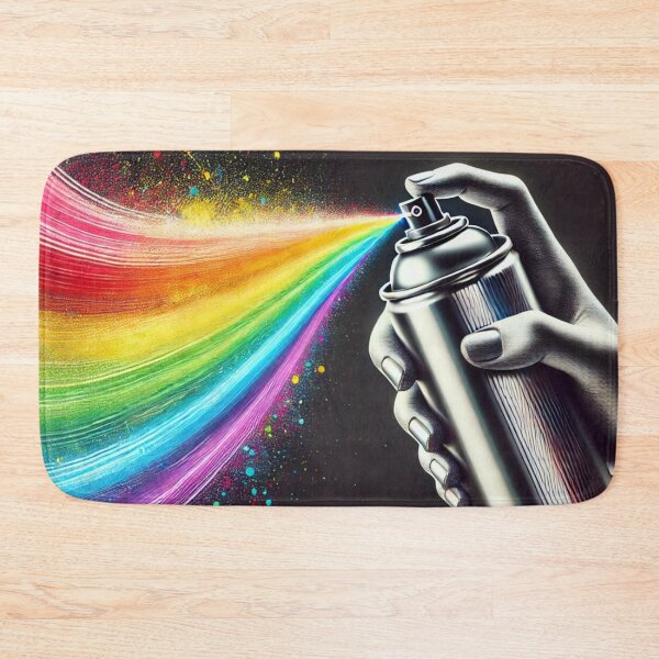 Item preview, "Rainbow in a Spray" designed and sold by Wiredart.