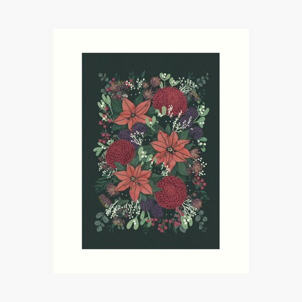 Item preview, Wild Flowers Winter Bouquet designed and sold by littleclyde.