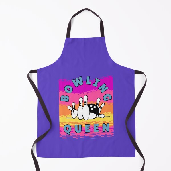 Item preview, Bowling Queen - Retro Design for Bowling Fans designed and sold by LMoonDesigns.