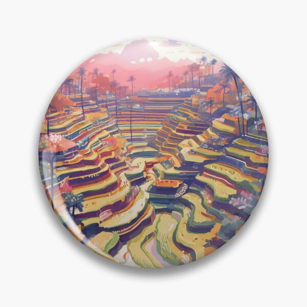 Item preview, Ricefields of Bali Indonesia Tropical II designed and sold by OttensPixels.