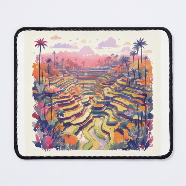 Item preview, Ricefields of Bali Indonesia Tropical II designed and sold by OttensPixels.