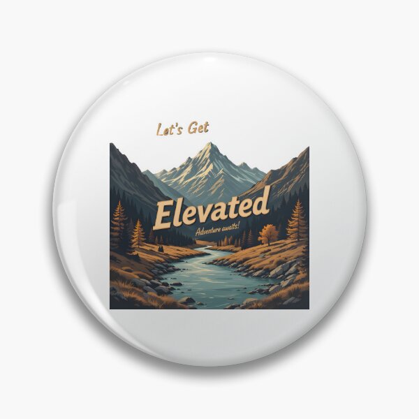 Item preview, Let’s Get Elevated Adventure Typography. designed and sold by SalahuTheBoss.