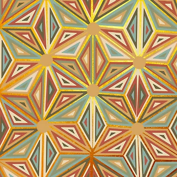 Artwork thumbnail, Retro pattern by Wednesday Art design