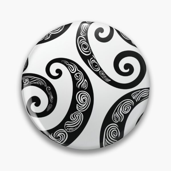 Item preview, New Zealand Paua Māori Pattern Koru Design 334 designed and sold by GrinGalore.