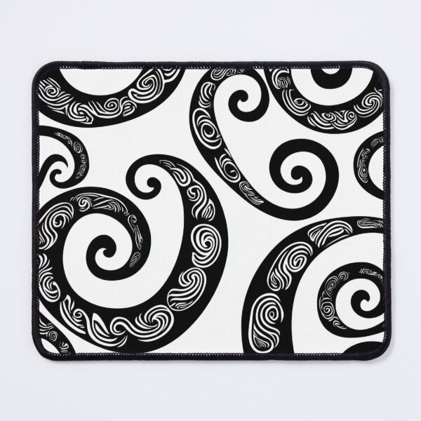 Item preview, New Zealand Paua Māori Pattern Koru Design 334 designed and sold by GrinGalore.
