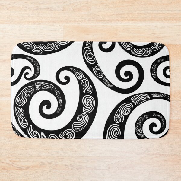 Item preview, New Zealand Paua Māori Pattern Koru Design 334 designed and sold by GrinGalore.