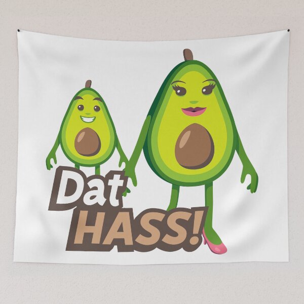 Item preview, JoyPixels™ Dat Hass Avocado Emoji designed and sold by JoyPixels.