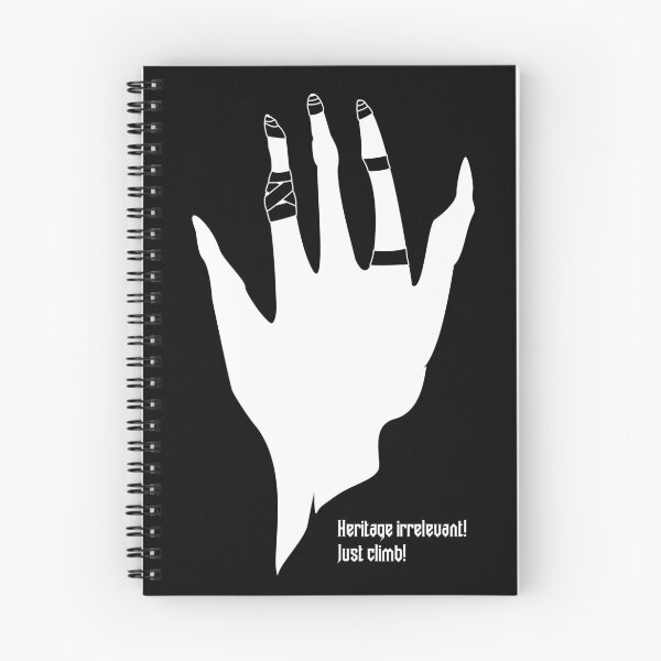 Item preview, The White Hand of Saruman - Just climb! designed and sold by PalzShirts.