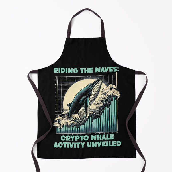 Item preview, Riding the Waves Crypto Whale Activity Unveiled Cryptocurrency designed and sold by Dressed For  Duty.