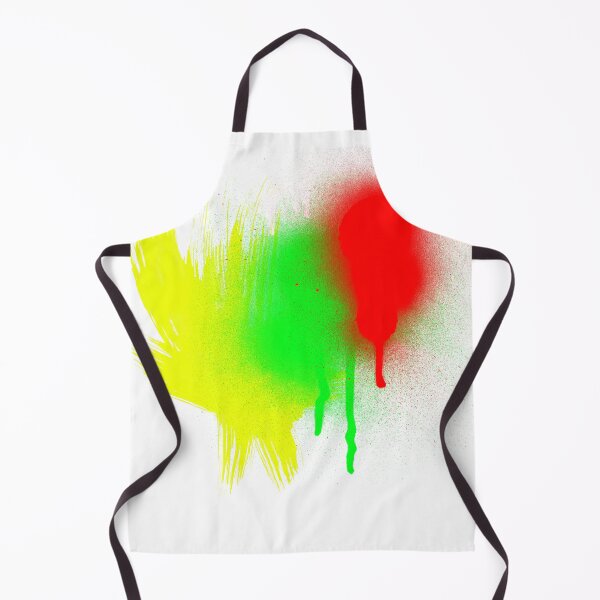 Item preview, Yellow red green - rasta peace colour paint designed and sold by VonKalt.