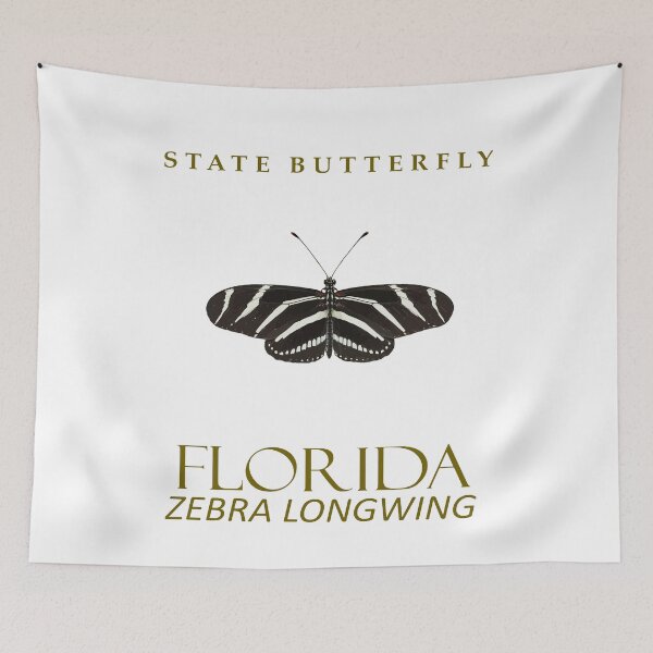 Item preview, Florida Butterfly Zebra Longwing Design designed and sold by taiche.