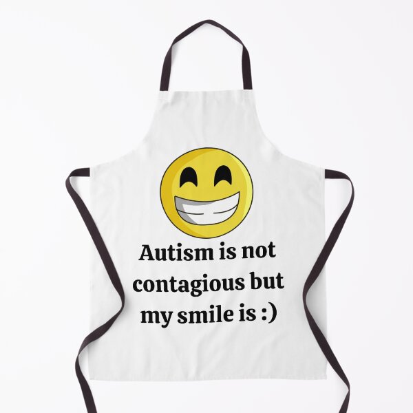 Item preview, Autism Is Not Contagious, But My Smile Is :) designed and sold by Goddess888.