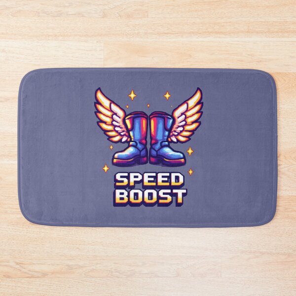Item preview, Power-Up: Speed Boost with Winged Boots designed and sold by Jollys-ArtShop.