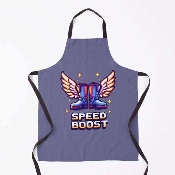 Item preview, Power-Up: Speed Boost with Winged Boots designed and sold by Jollys-ArtShop.