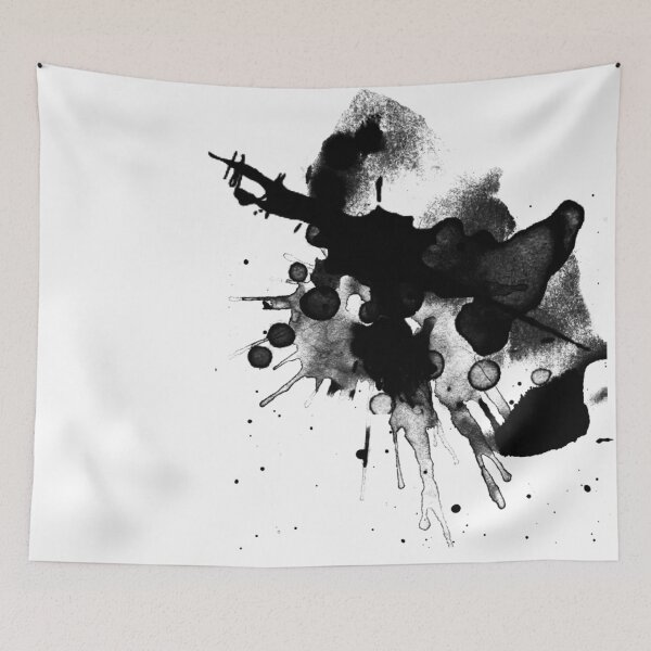 Item preview, black splash of paint designed and sold by VonKalt.