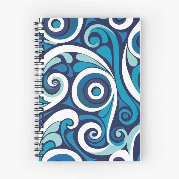 Item preview, New Zealand Paua Māori Pattern Koru Design 336 designed and sold by GrinGalore.
