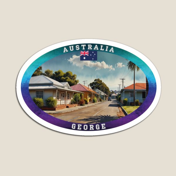 Aperçu de l'œuvre Voyage à George Town en Australie créée et vendue par Thistle-TShop.