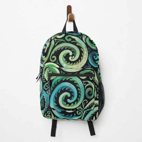 Item preview, New Zealand Paua Māori Pattern Koru Design 337 designed and sold by GrinGalore.