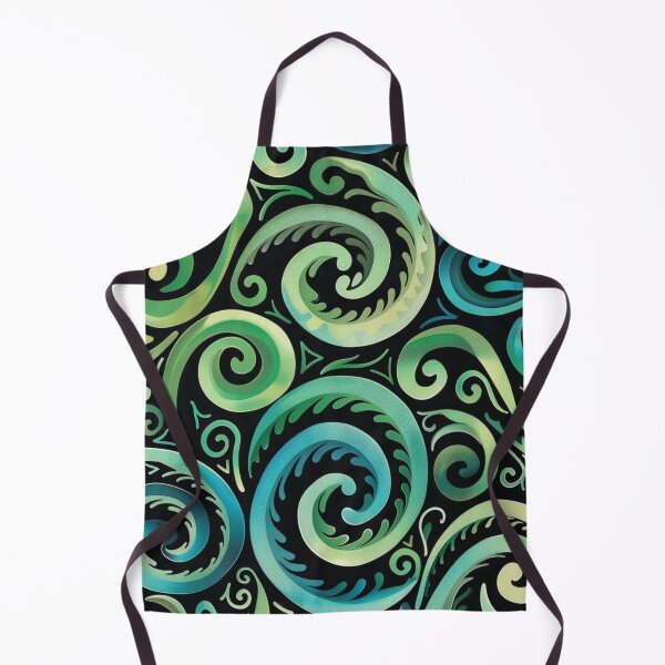 Item preview, New Zealand Paua Māori Pattern Koru Design 337 designed and sold by GrinGalore.