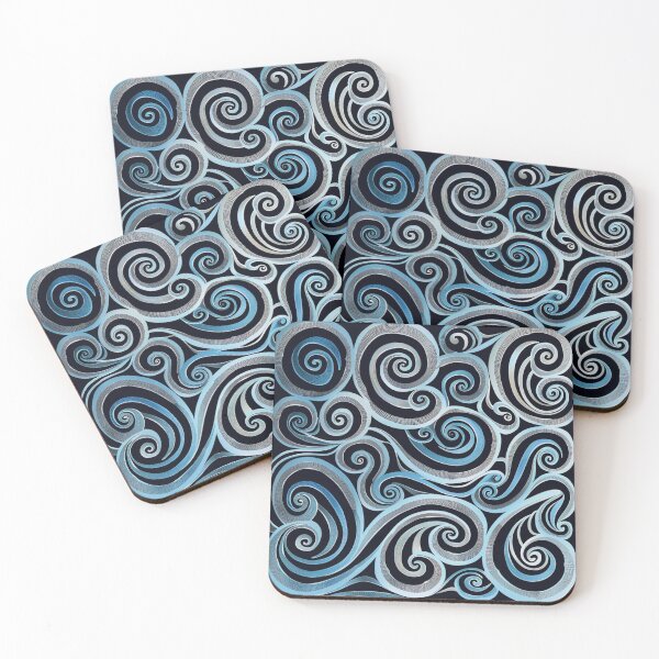 Item preview, New Zealand Paua Māori Pattern Koru Design 338 designed and sold by GrinGalore.