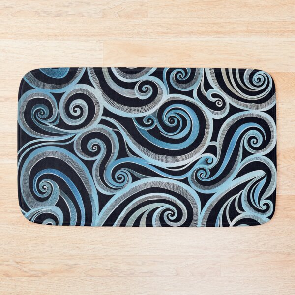 Item preview, New Zealand Paua Māori Pattern Koru Design 338 designed and sold by GrinGalore.