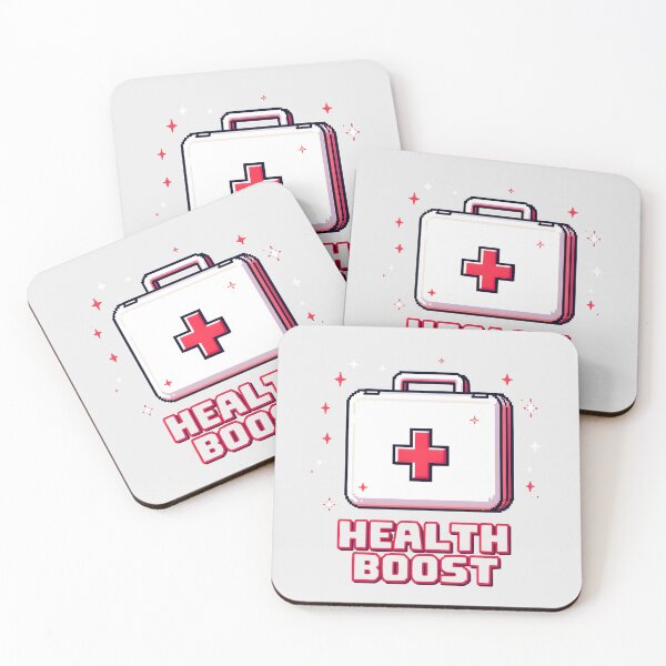 Item preview, Power-Up: Health Boost designed and sold by Jollys-ArtShop.