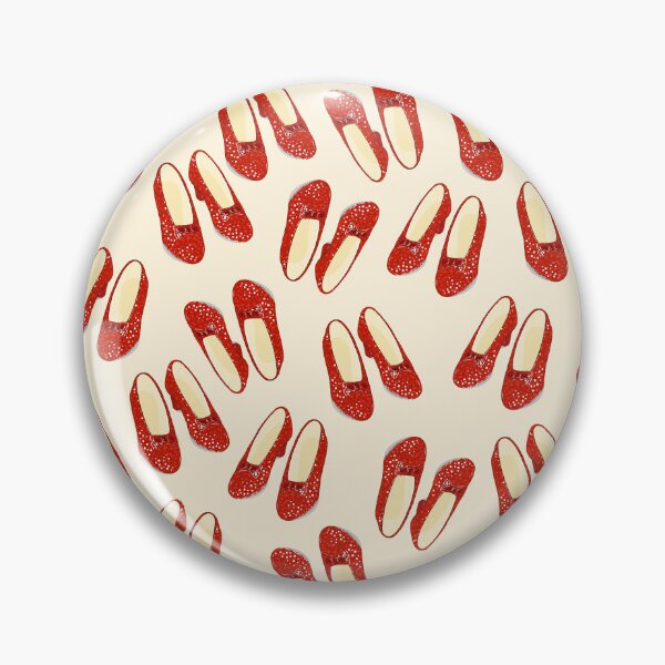 Item preview, Ruby Red Slippers Pattern (Cream Background) designed and sold by Adam Regester.