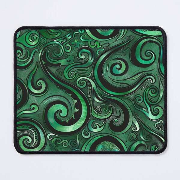 Item preview, New Zealand Paua Māori Pattern Koru Design 340 designed and sold by GrinGalore.