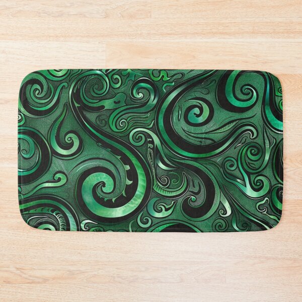 Item preview, New Zealand Paua Māori Pattern Koru Design 340 designed and sold by GrinGalore.