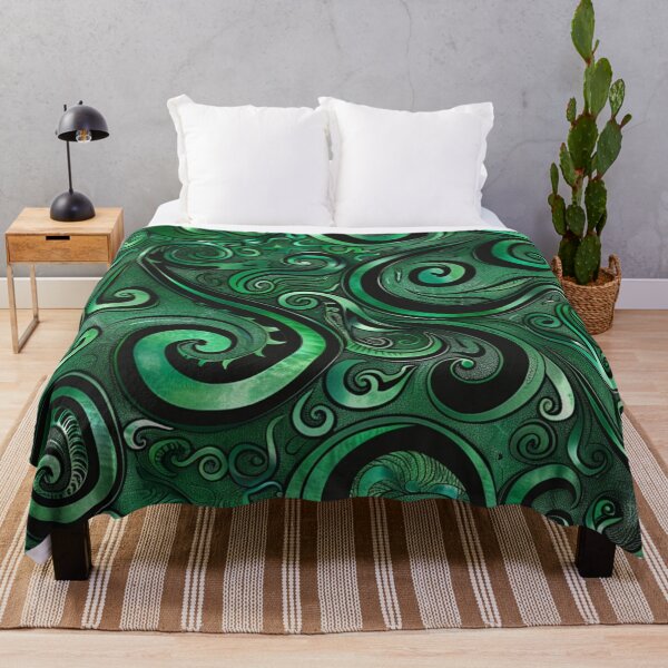 Item preview, New Zealand Paua Māori Pattern Koru Design 340 designed and sold by GrinGalore.