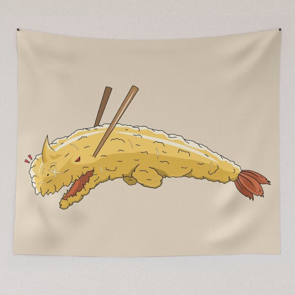Item preview, Tempuradon The Tempura Kaiju designed and sold by TheMutantPencil.