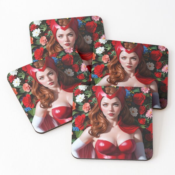 Item preview, Floral Elegance Inspired by the Scarlet Witch designed and sold by NEKKI Originals.