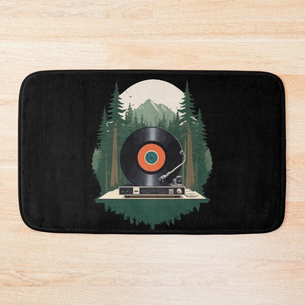 Item preview, Music Retro Streetwear Record Player Landscape designed and sold by LuminOrb.