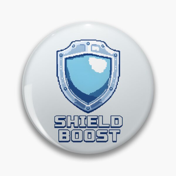 Item preview, Power-Up: Shield Boost designed and sold by Jollys-ArtShop.
