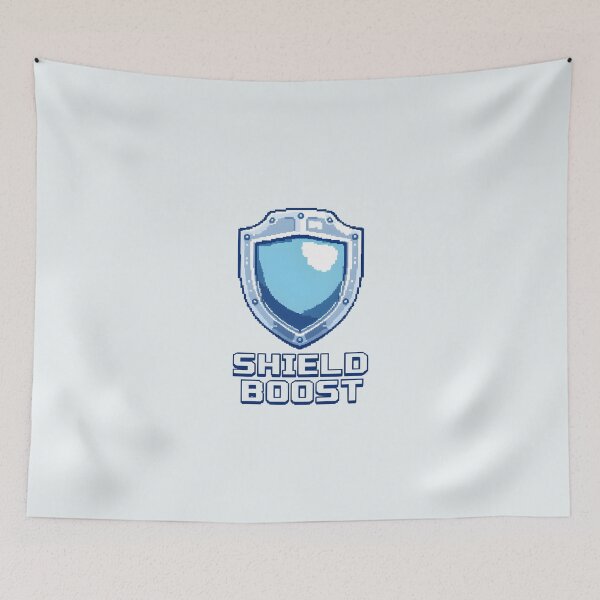 Item preview, Power-Up: Shield Boost designed and sold by Jollys-ArtShop.