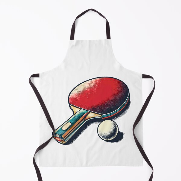 Item preview, Retro Table Tennis Racket Vintage Style designed and sold by LuminOrb.