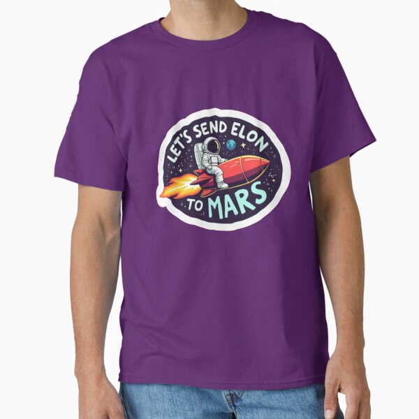 Item preview, Send Elon to Mars designed and sold by Hecate Pim Designs.