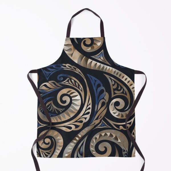 Item preview, New Zealand Paua Māori Pattern Koru Design 341 designed and sold by GrinGalore.