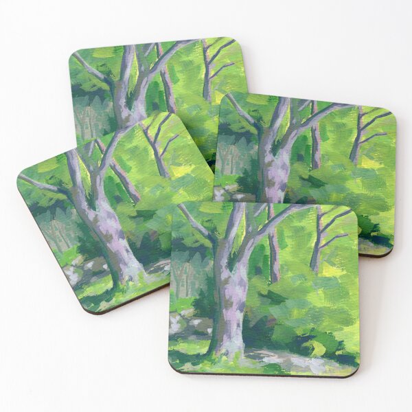 Item preview, Sunny grass lawn with trees designed and sold by vanderkat.