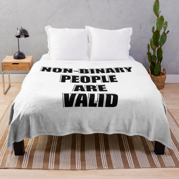 Item preview, Non Binary People Are Valid designed and sold by Inspirationmotivation.