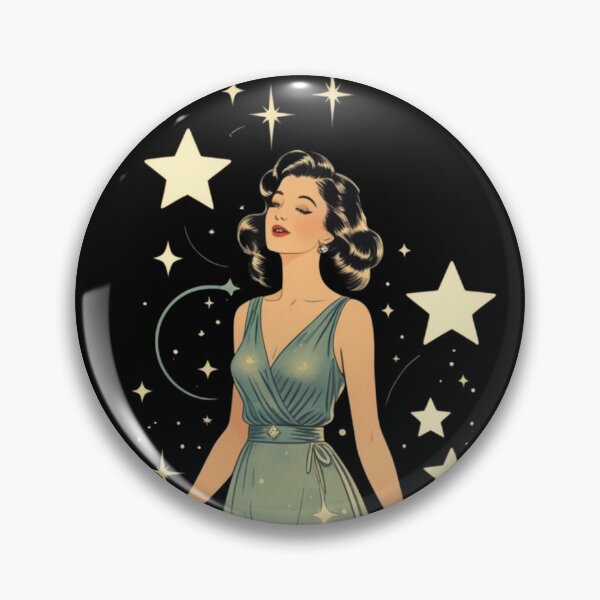 Item preview,  Hollywood Charm - Vintage Woman  designed and sold by MusesWhispers.