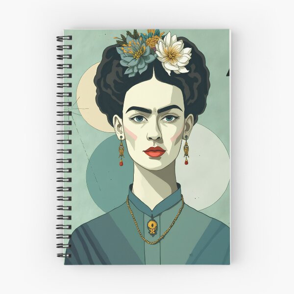 Item preview, Frida Kahlo collection in green tones - 4 designed and sold by vsartmaking.
