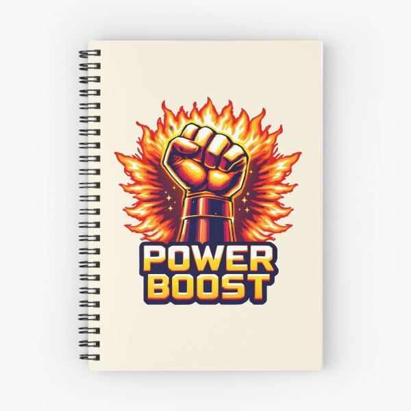 Item preview, Power-Up: Power Boost designed and sold by Jollys-ArtShop.