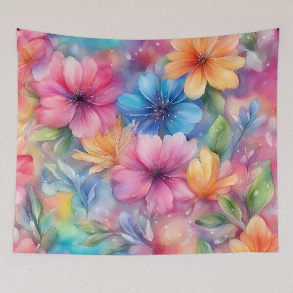 Item preview, Neon Rainbow Flower Fantasy designed and sold by CalmnessbyChoice.