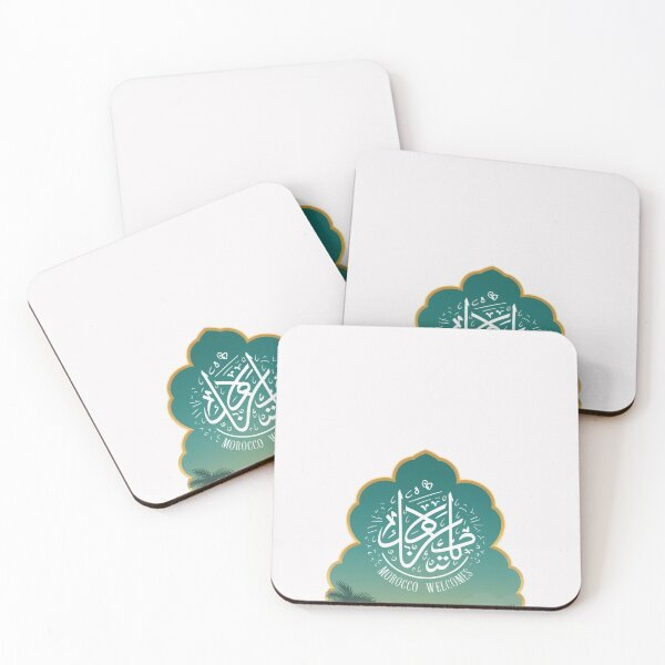 Item preview, Morocco Welcomes Flag Map Marrakech, Fez, Sahara designed and sold by AnimalsDH305.