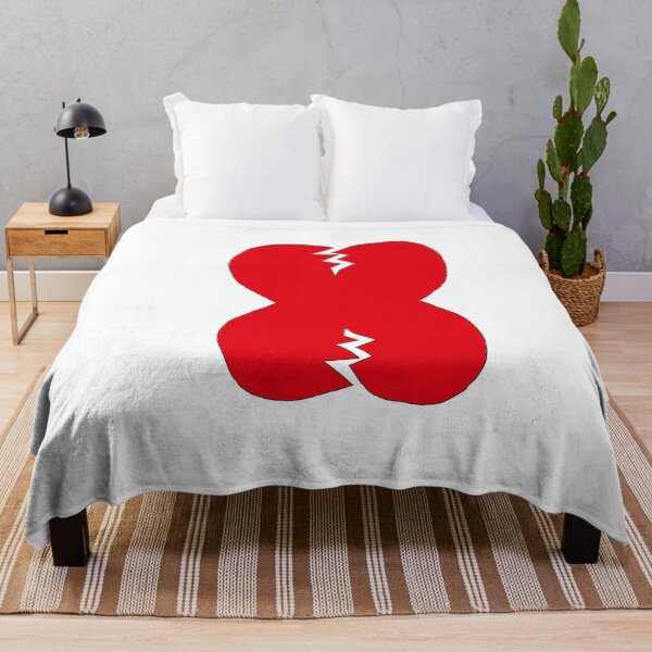 Item preview, Mirrored Broken Heart Valentine's Day designed and sold by RedEyeWolf.