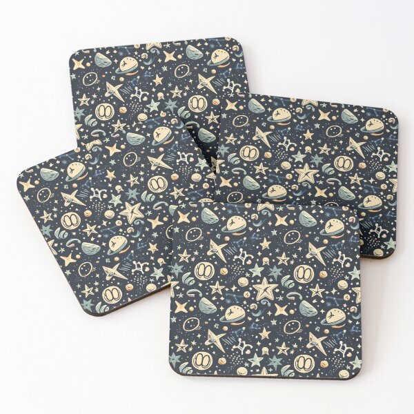 Item preview, Celestial Doodle Pattern designed and sold by Furbulous Faces.