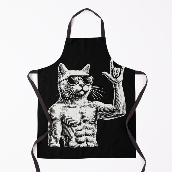 Item preview, Rock Music Heavy Metal Cat Festival designed and sold by LuminOrb.